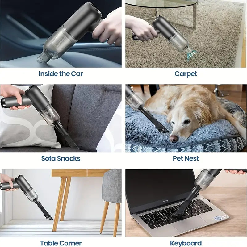 🏆Aspirateur soufflant, aspirant et gonflant tout-en-un sans fil pour la maison et la voiture👑