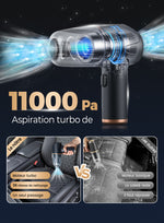 Charger l&#39;image dans la galerie, 🏆Aspirateur soufflant, aspirant et gonflant tout-en-un sans fil pour la maison et la voiture👑
